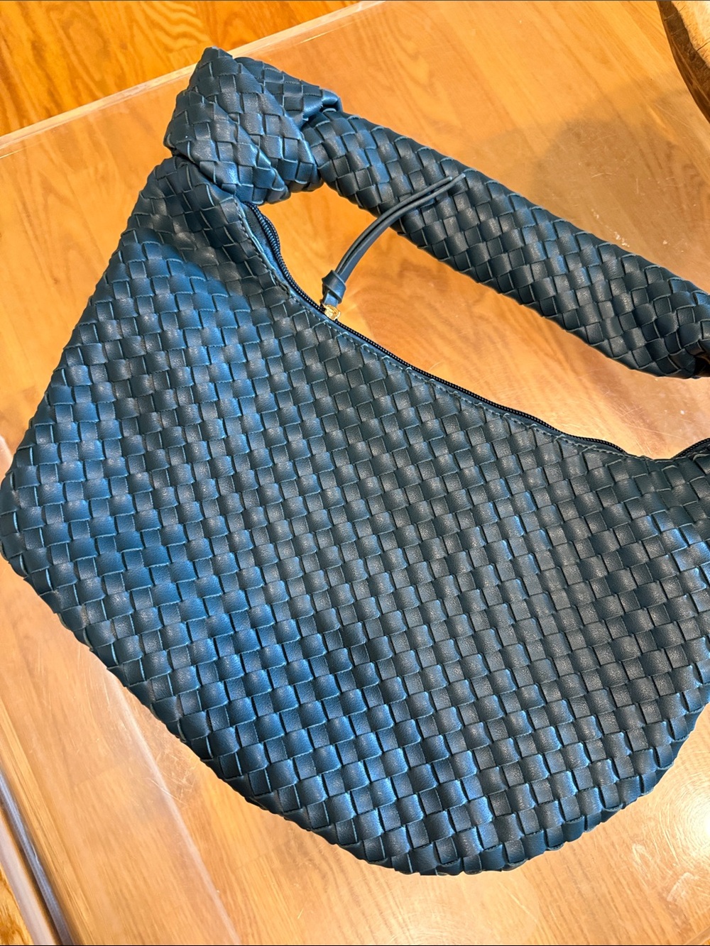 Sandra Roberts Woven Shoulder Bag